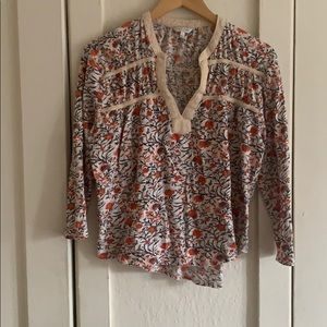 Lucky Brand Boho Blouse
